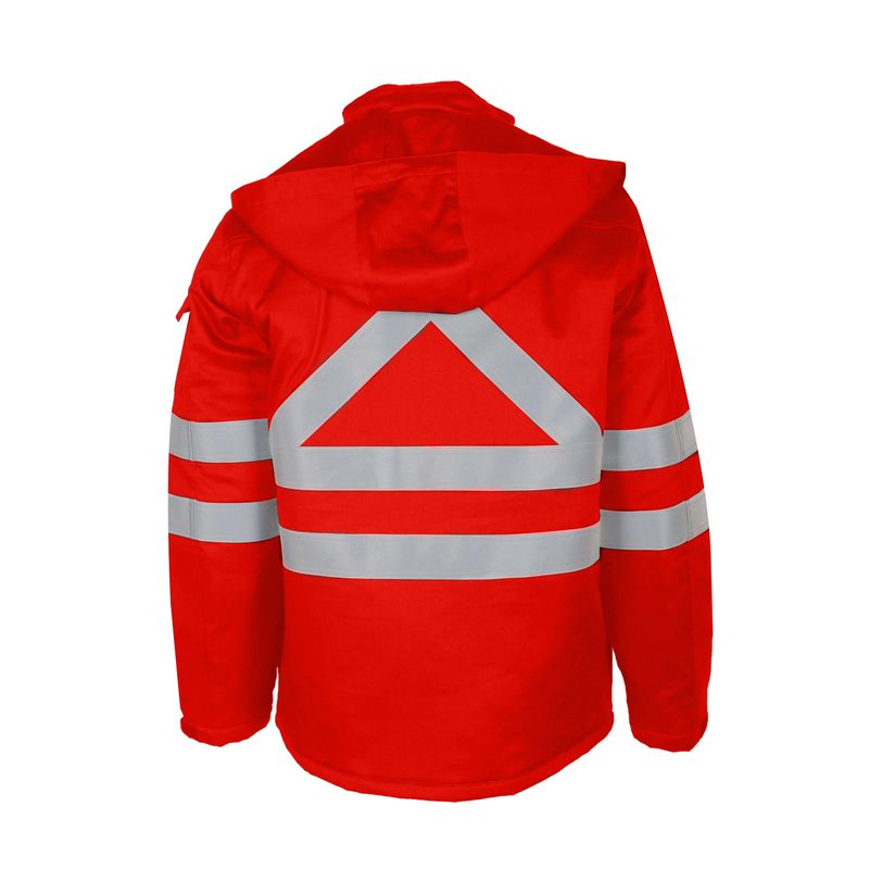 Parka Ignifuga Absolute Fire EN11612 + AS 39cal Roja - Imagen 2