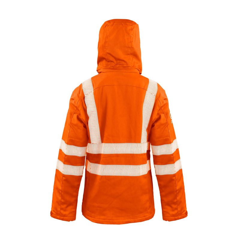 Parka Ignifuga Absolute Fire FRWJT NFPA Mujer Naranja - Imagen 2