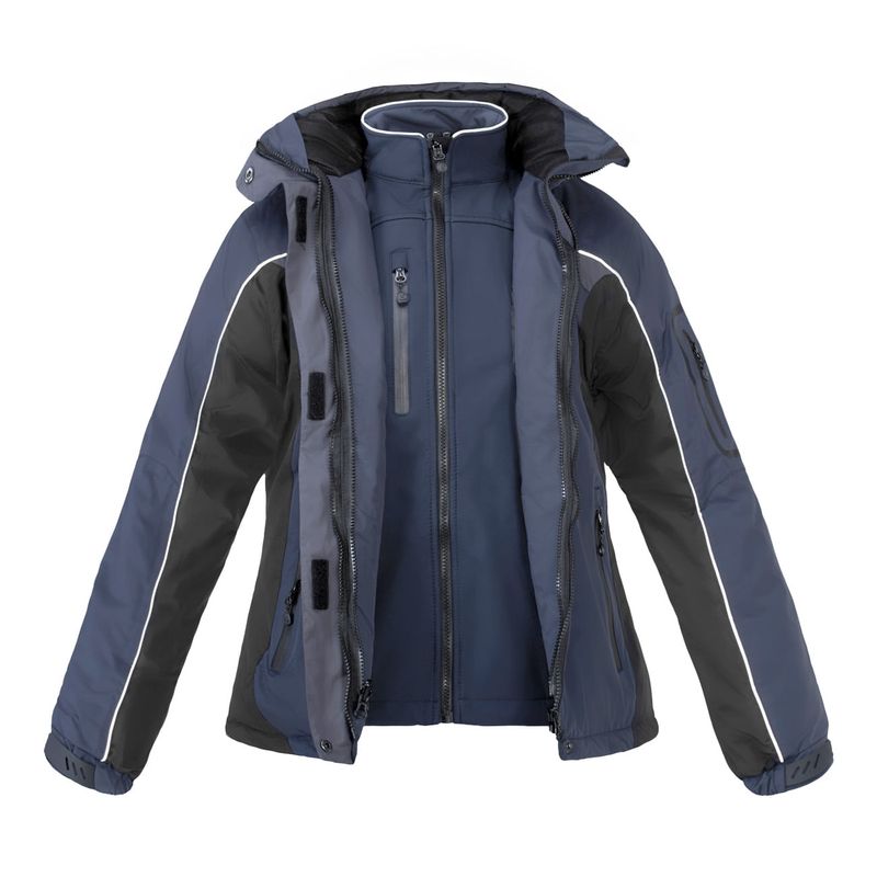 Parka Mujer 3 en 1 Azul Z-9600 - Imagen 4