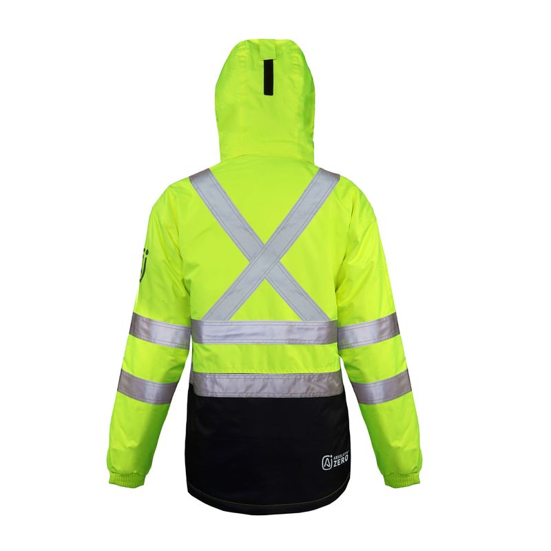Parka Térmica Alpine Amarillo fluor/Azul - Imagen 10