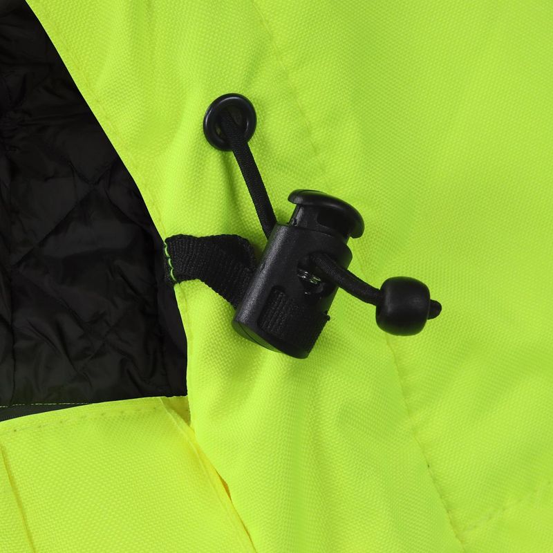 Parka Térmica Alpine Amarillo fluor/Azul - Imagen 6