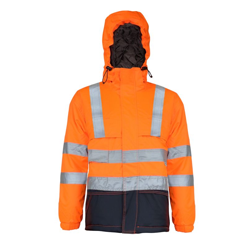 Parka Térmica Alpine Naranja/Azul - Imagen 2