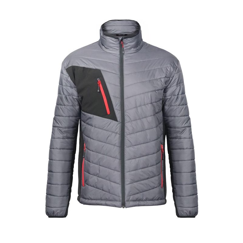 Parka Thinsulate Hombre Gris/Negro Z-10000