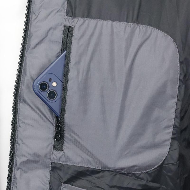 Parka Thinsulate Hombre Gris/Negro Z-10000 - Imagen 3