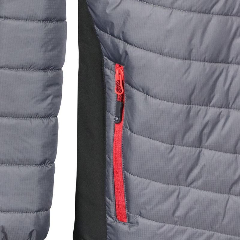 Parka Thinsulate Hombre Gris/Negro Z-10000 - Imagen 6