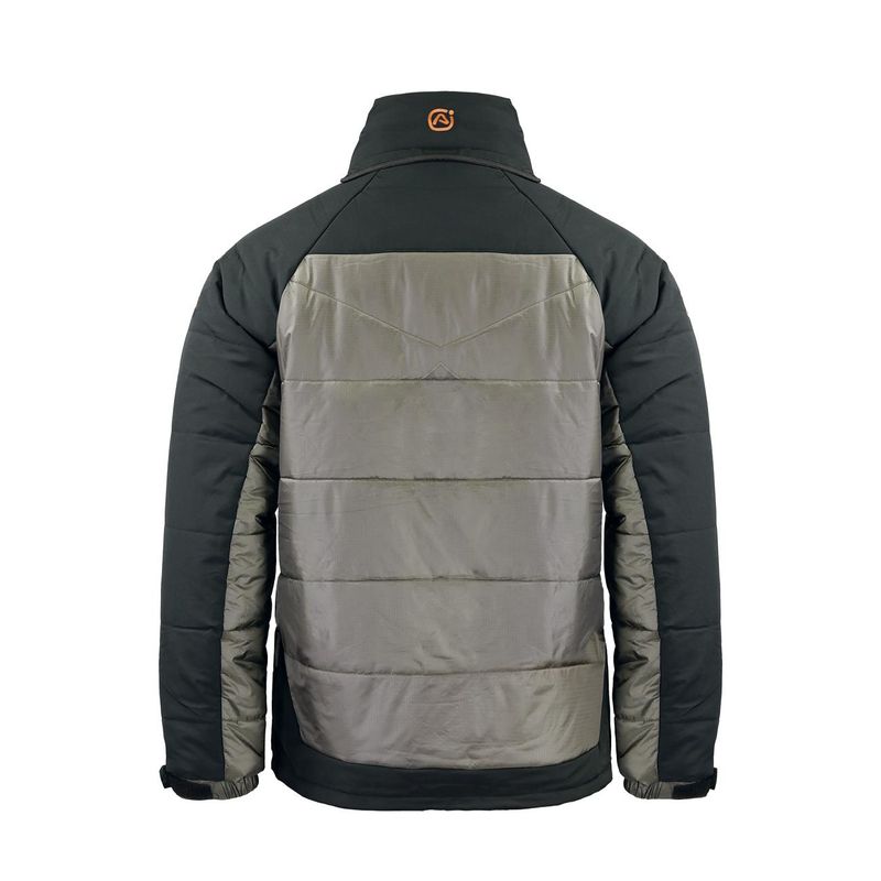 Parka Thinsulate Hombre Gris/Negro Z-9000 - Imagen 2