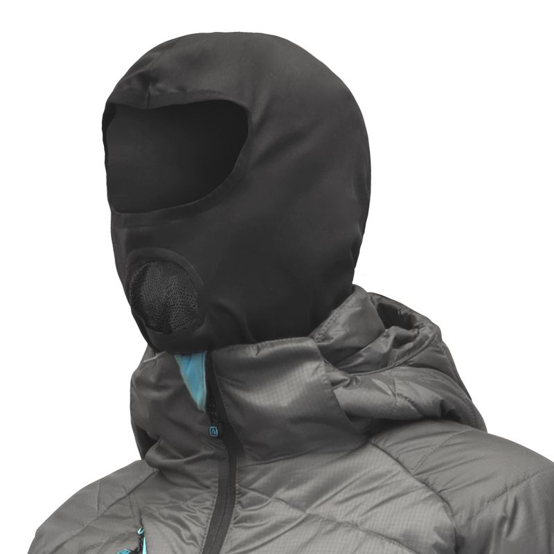 Parka Thinsulate Mujer Gris/Negro Z-9100 - Imagen 6