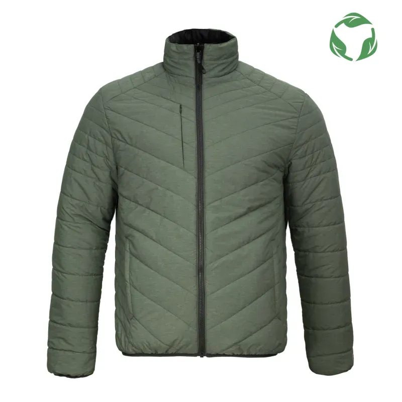 Parka reversible thinsulate hombre negro/verde Z-3000