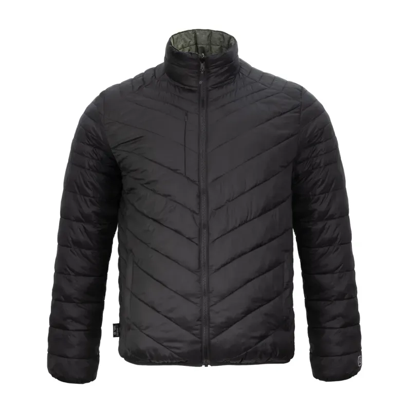 Parka reversible thinsulate hombre negro/verde Z-3000 - Imagen 2