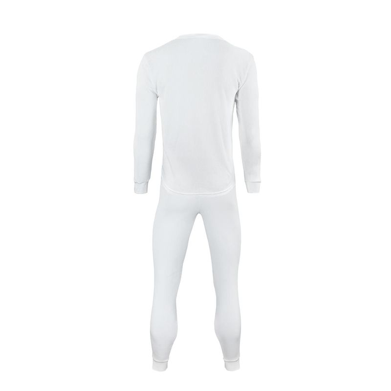 Pijama 100% Algodón Activex Panal Blanco - Imagen 2