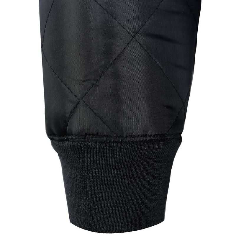 Pijama Negro Forro Franela Mangas Desmontables - Imagen 6