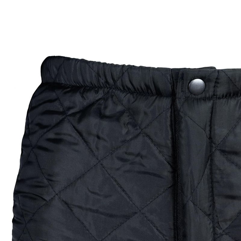 Pijama Negro Forro Franela Mangas Desmontables - Imagen 7
