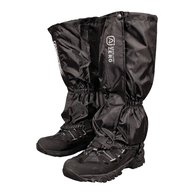 Polaina Absolute Zero impermeable negra