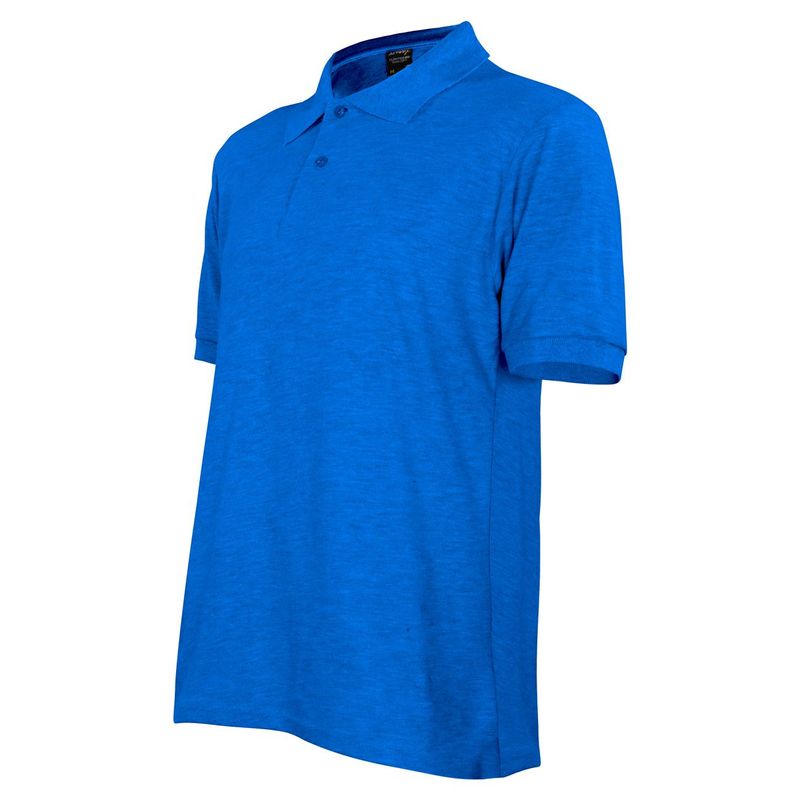 Polera Activex Pique Azulino M/Corta UV - Imagen 2