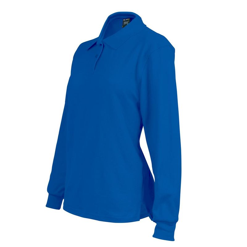 Polera Activex Pique Azulino M/Larga Mujer UV - Imagen 2