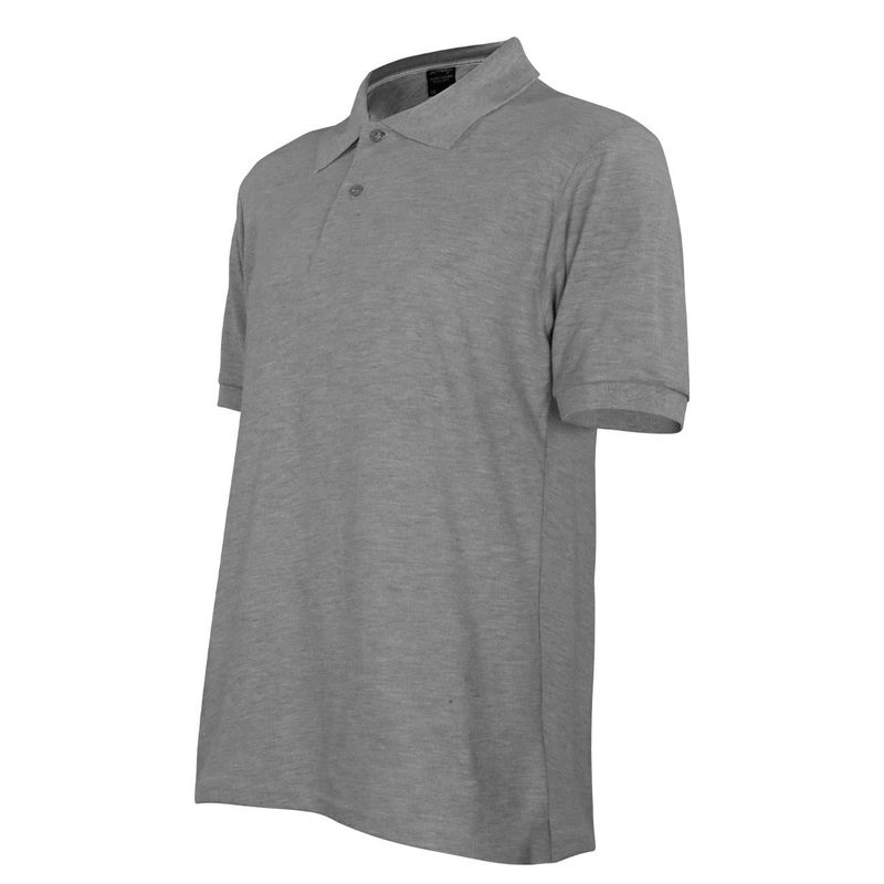 Polera Activex Pique Gris M/Corta UV - Imagen 2
