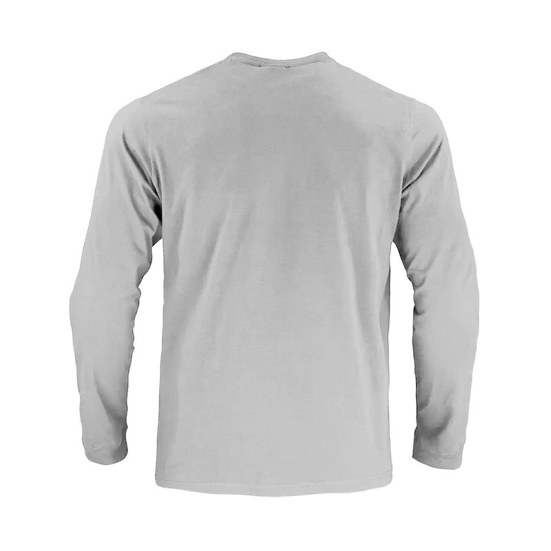 Polera Activex Polo Gris M/Larga UV - Imagen 2