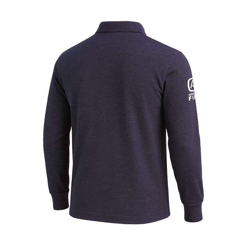 Polera Ignifuga Absolute Fire Antiestatica FRPST NFPA Azul - Imagen 2
