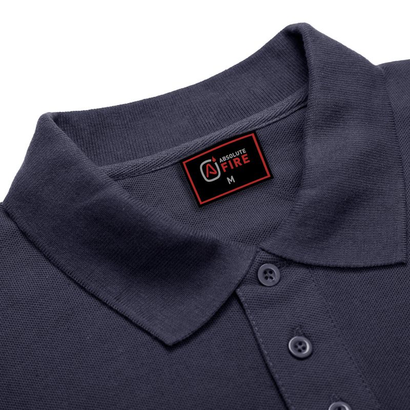 Polera Ignifuga Absolute Fire Antiestatica FRPST NFPA Azul