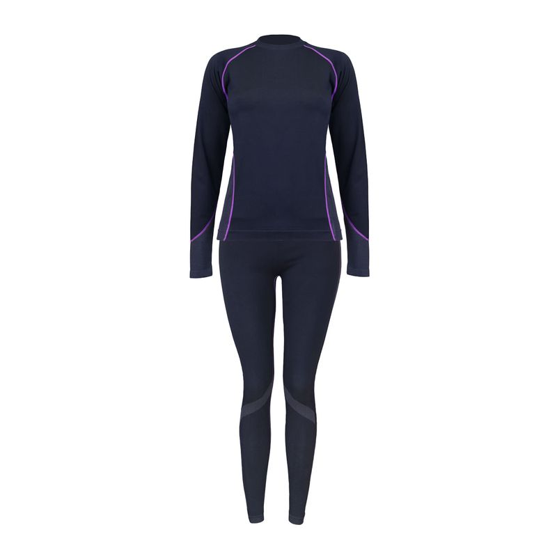 Primera Capa Absolute Zero Nylon Spandex Negro Mujer