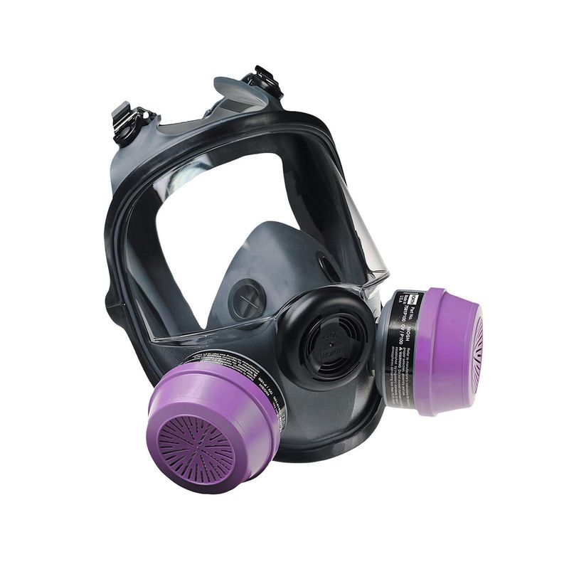 respirador rostro completo north 5400 simil silicona