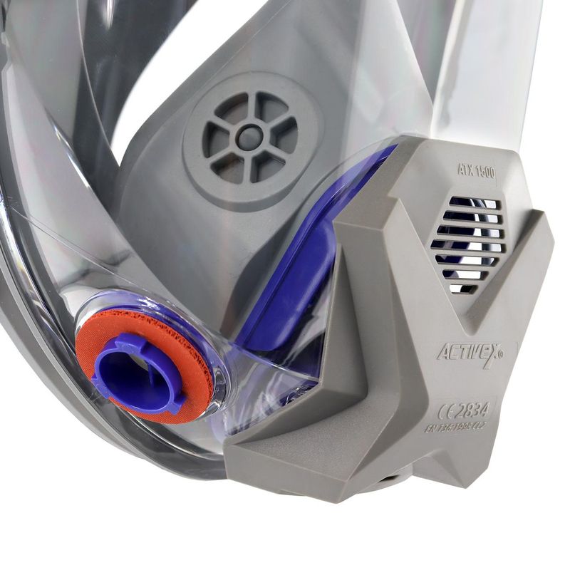 Respirador Activex Full Face Silicona ATX 1500 Talla Universal - Imagen 4