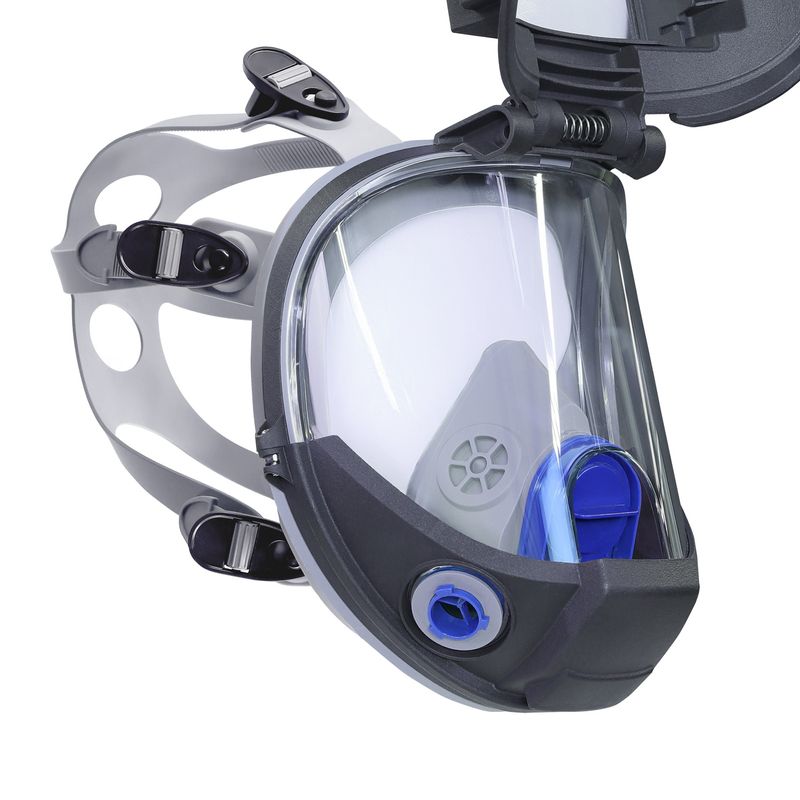 Respirador full face ATX 1500 con adaptador para soldador - Imagen 3
