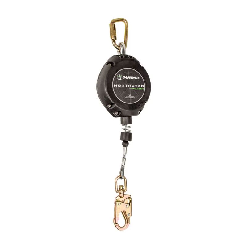 Retráctil Safewaze 9m Cable Acero