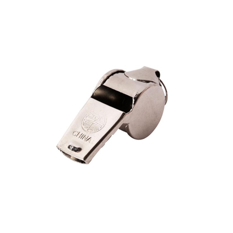 Silbato Metalico Cromado