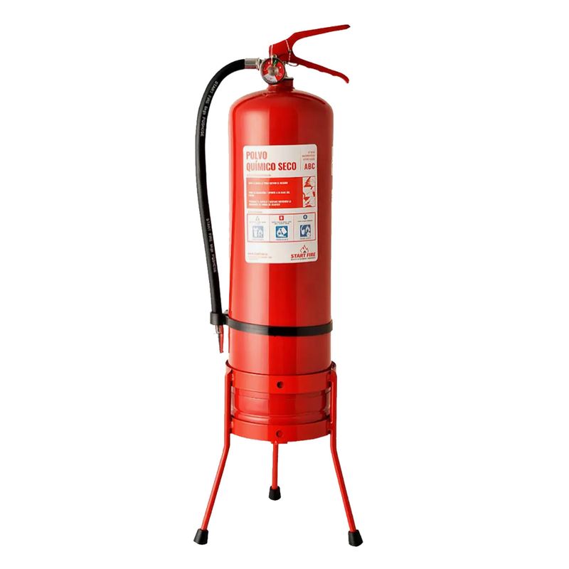 Soporte Tripode para Extintor 10Kg Oficina - Imagen 2