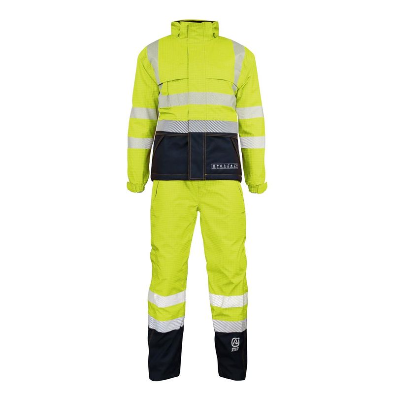 Traje Alpine Ignifugo Multinorma Amarillo