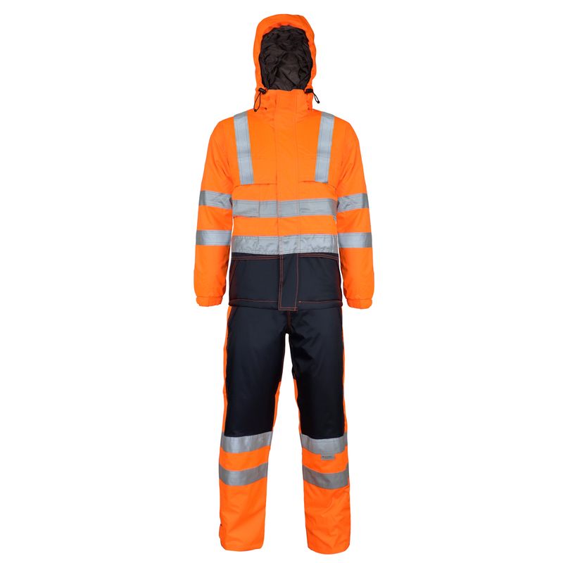 Traje Térmico Alpine Naranja/Azul - Imagen 2