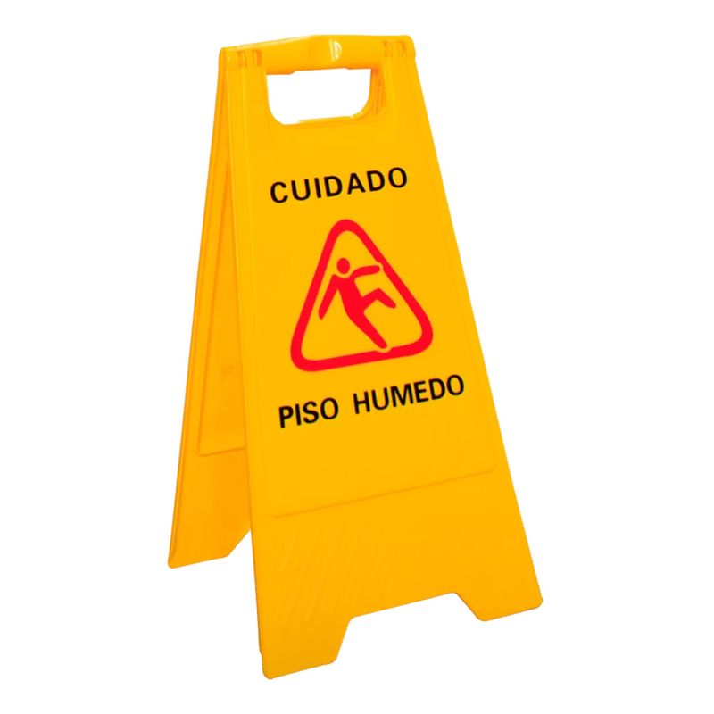Triángulo Señaletica Piso Humedo 61cm