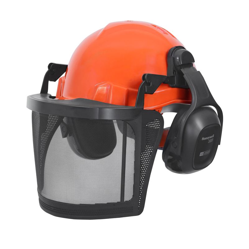 Visor Malla Acero 10x5 c/control residuos Casco/Fono VS