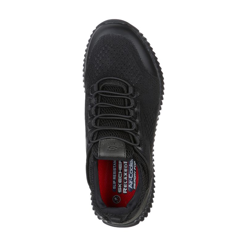 Zapatilla de Trabajo Skechers Cessnock - Carrboro SR Negro Mujer - Imagen 4