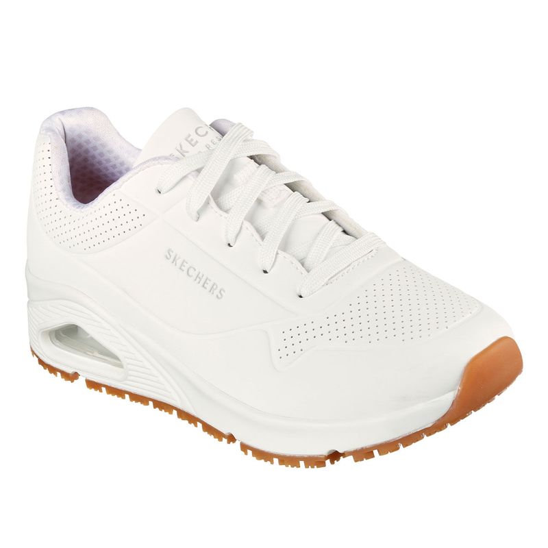Zapatilla de Trabajo Skechers Uno SR Blanco Mujer - Imagen 3