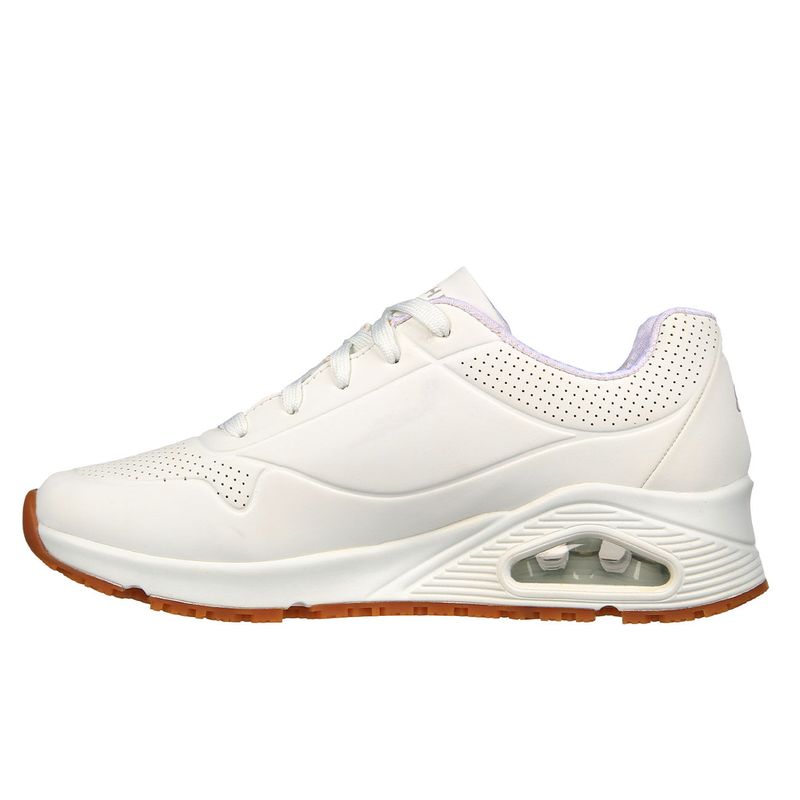 Zapatilla de Trabajo Skechers Uno SR Blanco Mujer - Imagen 2