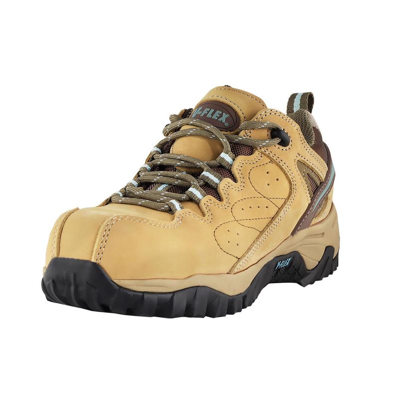 Zapato V-Flex V2 Mujer Celeste/Café - Imagen 3