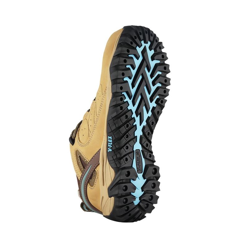 Zapato V-Flex V2 Mujer Celeste/Café - Imagen 5