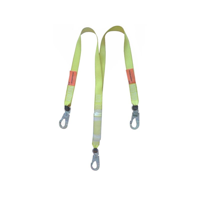 cabo de Vida MSA 278505 Tipo Y C/Shock Absorber Mosqueton Simple